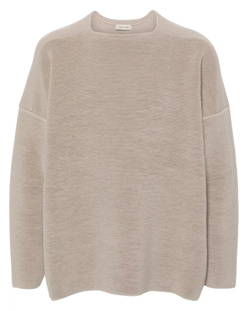 Fear of God Gerippter Ottoman Pullover - Nude Nude