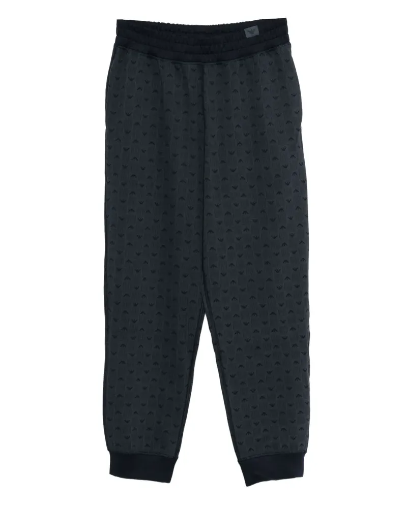 Emporio Armani Gemusterte Hose - BLUE Blue