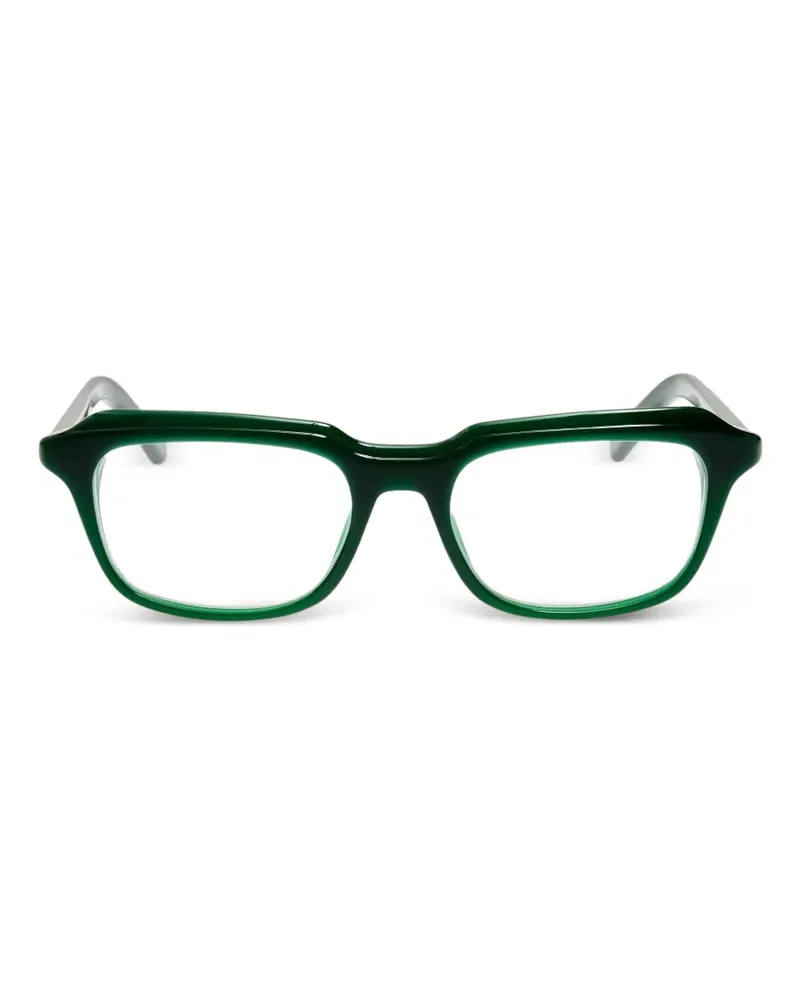 Jacquemus Citta angular-frame glasses - Grün Grün