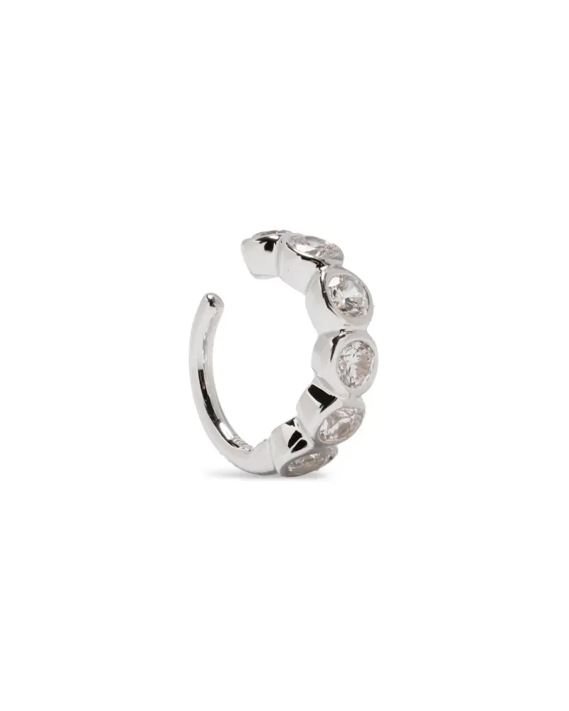 Completedworks Arc Ear Cuff mit Kristallen - Silber Silber
