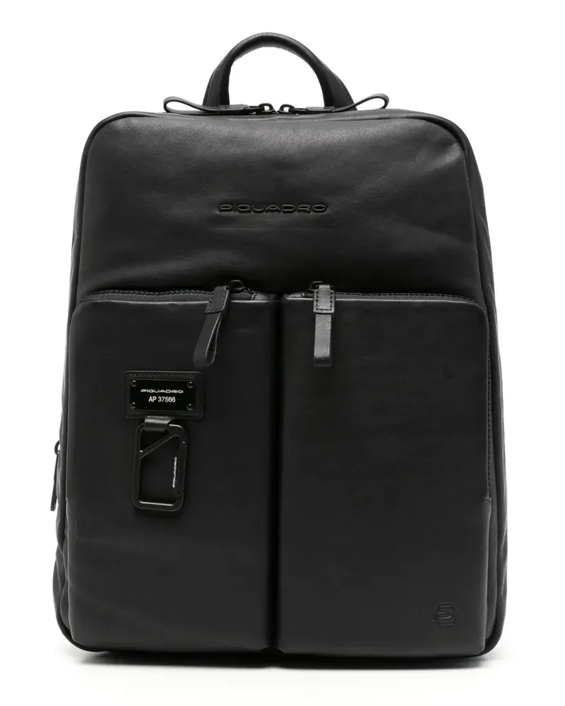 Piquadro Harper' Rucksack - Schwarz Schwarz