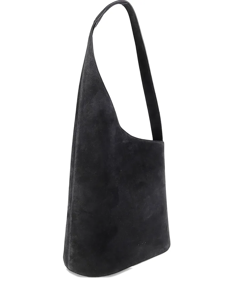 Aesther Ekme Lune Tote Bag aus Wildleder - Schwarz Schwarz