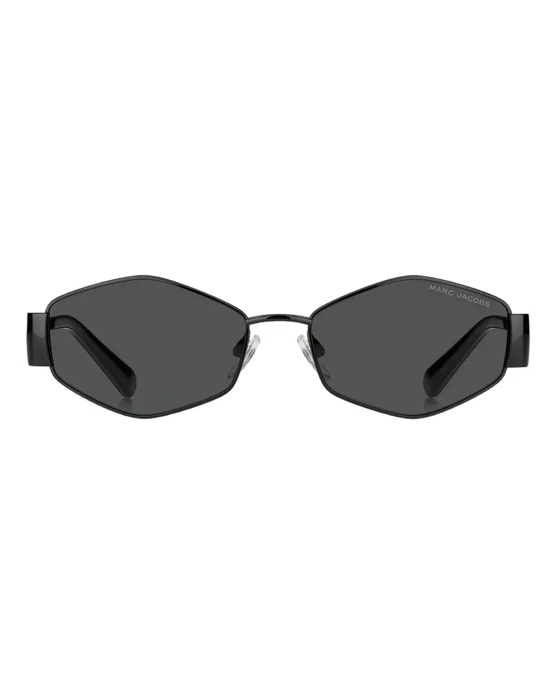Marc Jacobs geometric-frame sunglasses - Schwarz Schwarz