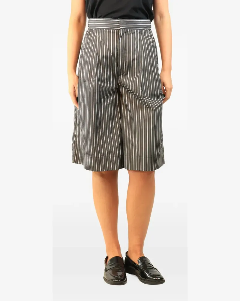 Soeur Henna striped bermuda shorts - Grau Grau