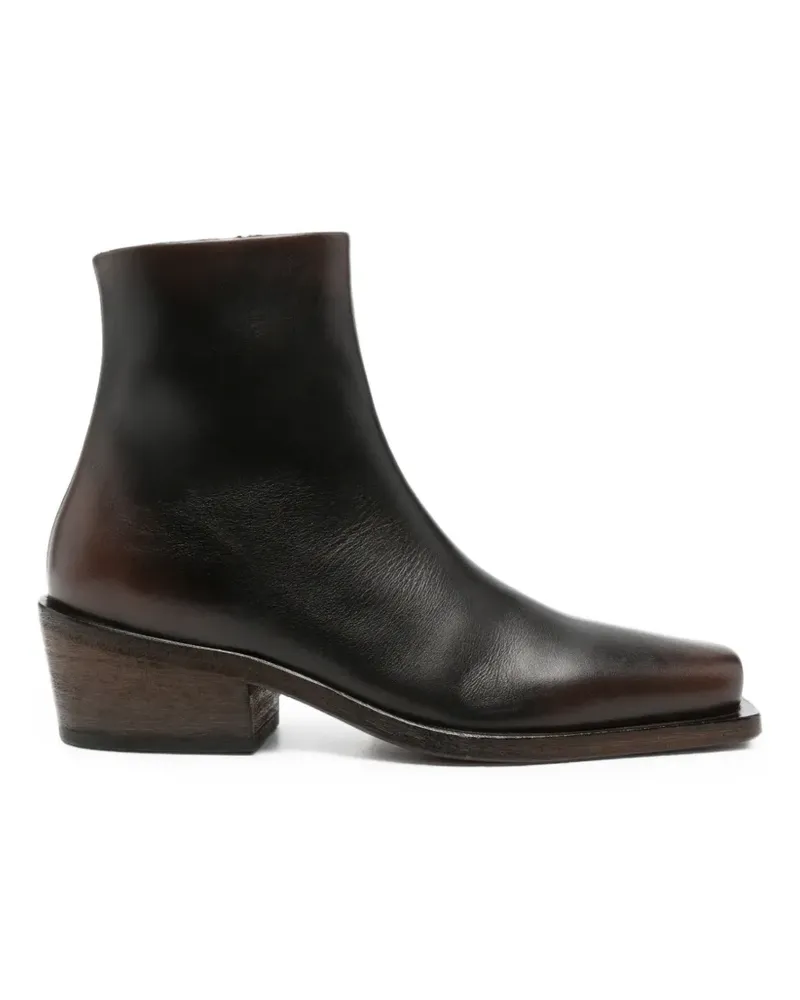 Marsèll square-toe ankle boots - Braun Braun