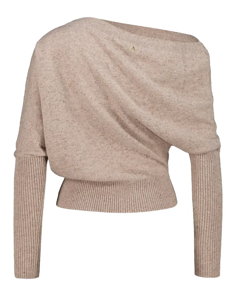 Altuzarra Paxi Pullover mit asymmetrischen Schultern - Nude Nude
