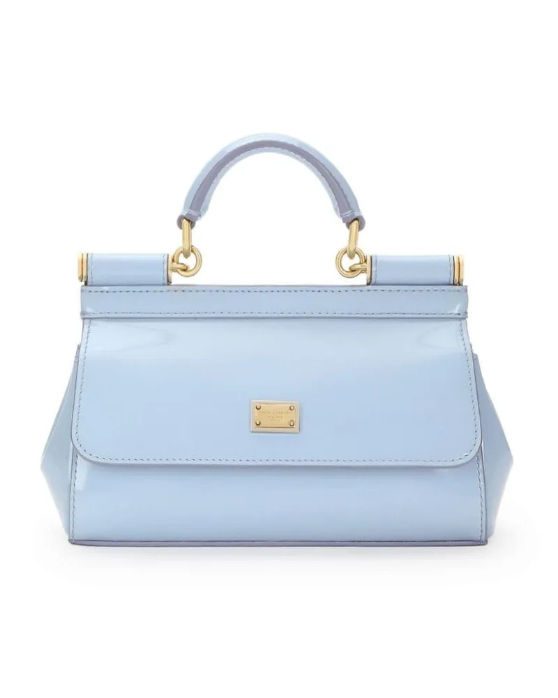 Dolce & Gabbana Kleine Sicily Handtasche - Blau Blau