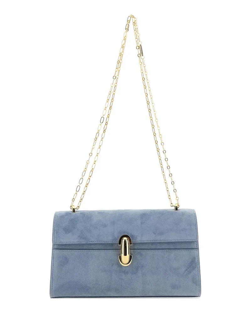 SAVETTE Symmetry chain-strap shoulder bag - Blau Blau