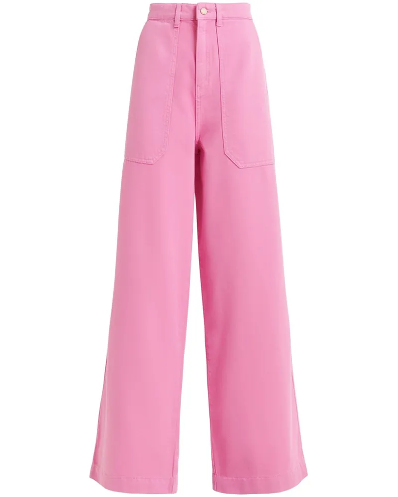 Essentiel Homerus Hose mit weitem Bein - Rosa Rosa