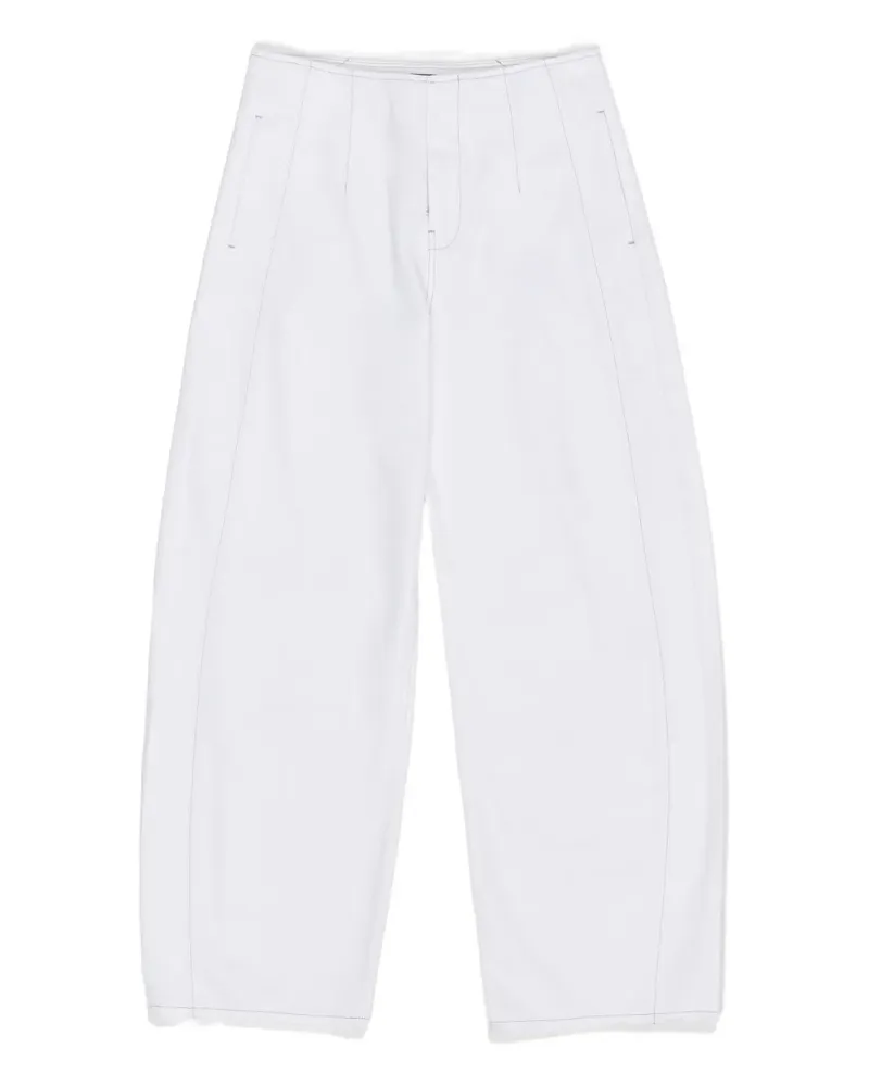 BIMBA Y LOLA Jeans aus Baumwolle - Weiß Weiß