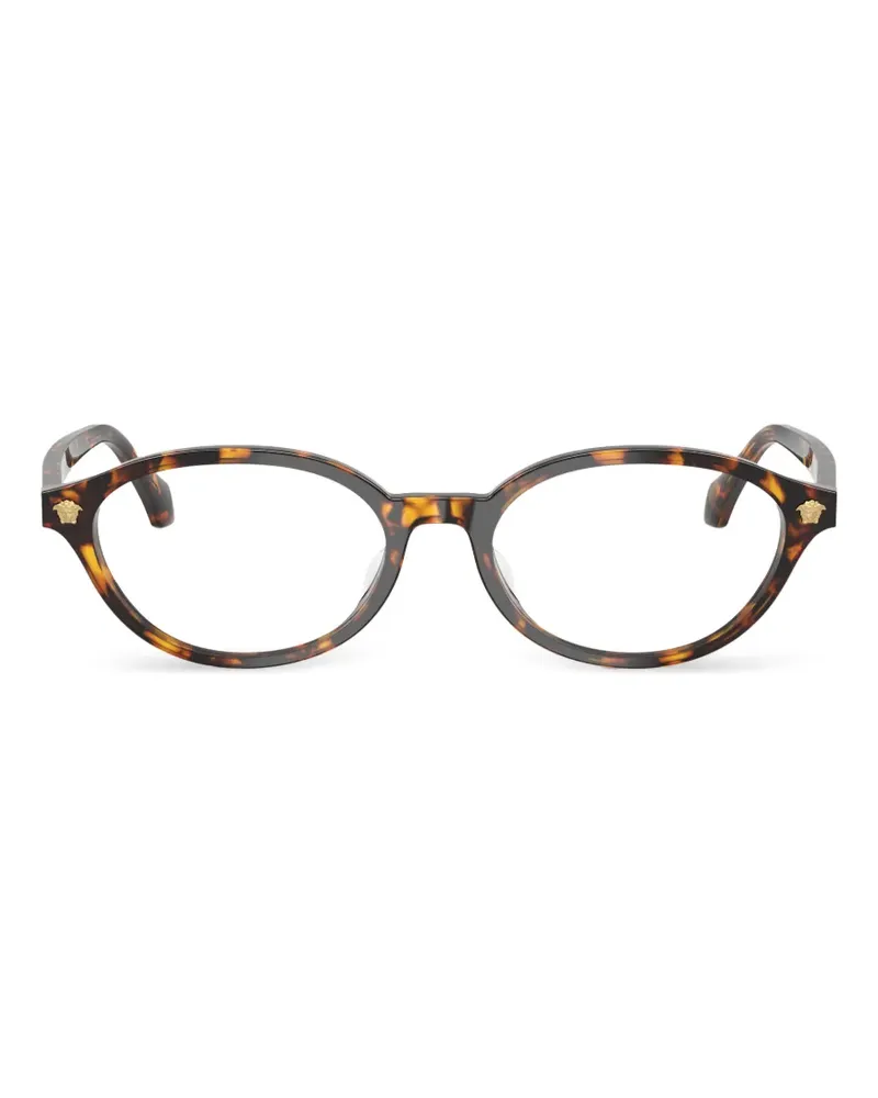 Versace oval-frame glasses - Braun Braun