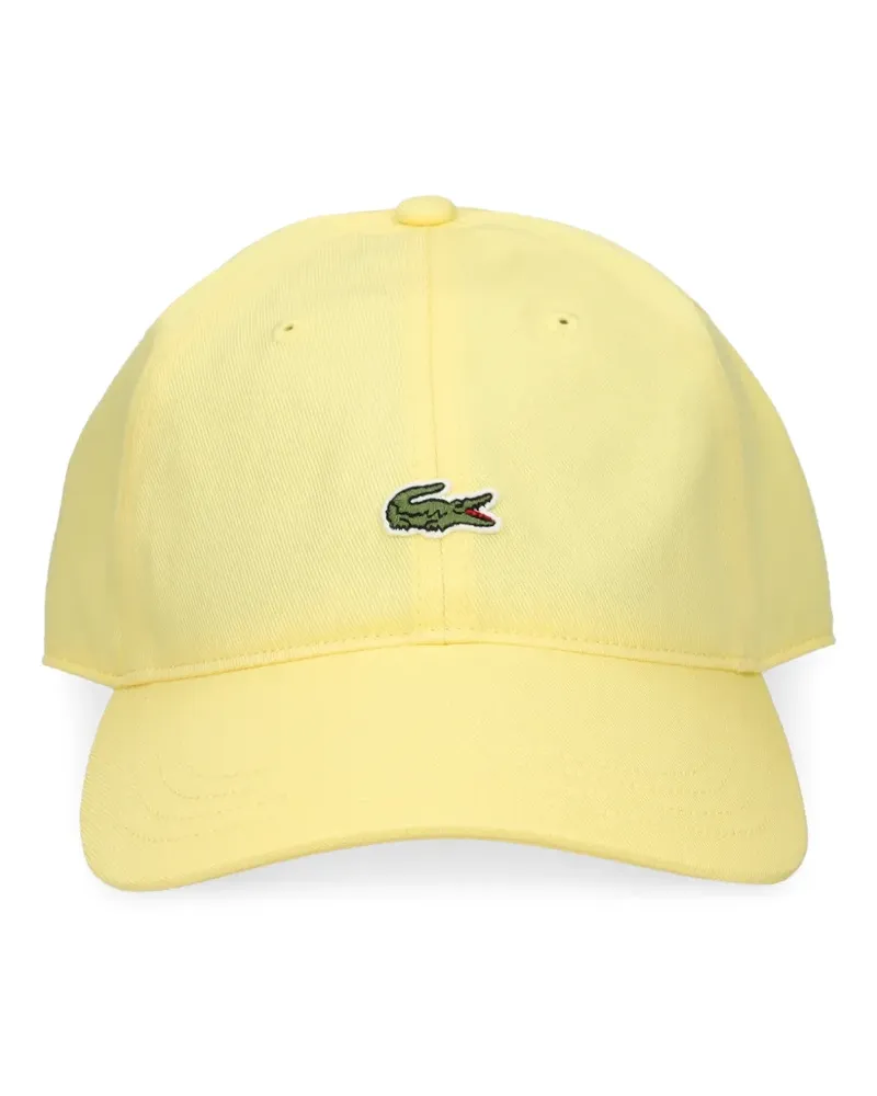 Lacoste Baseballkappe mit Logo-Patch - Gelb Gelb