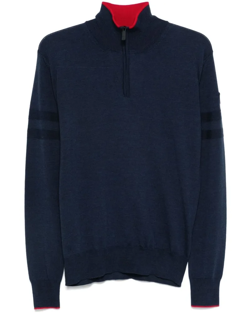 Rossignol Pullover mit Reißverschluss - Blau Blau