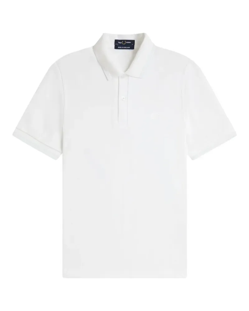 Fred Perry piqué polo shirt - Weiß Weiß