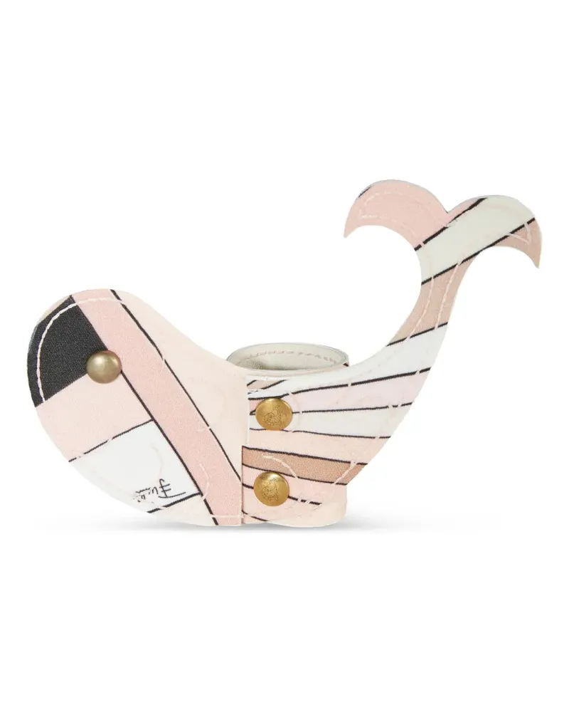 Emilio Pucci Gepäckanhänger mit Iride-Print - Rosa Rosa