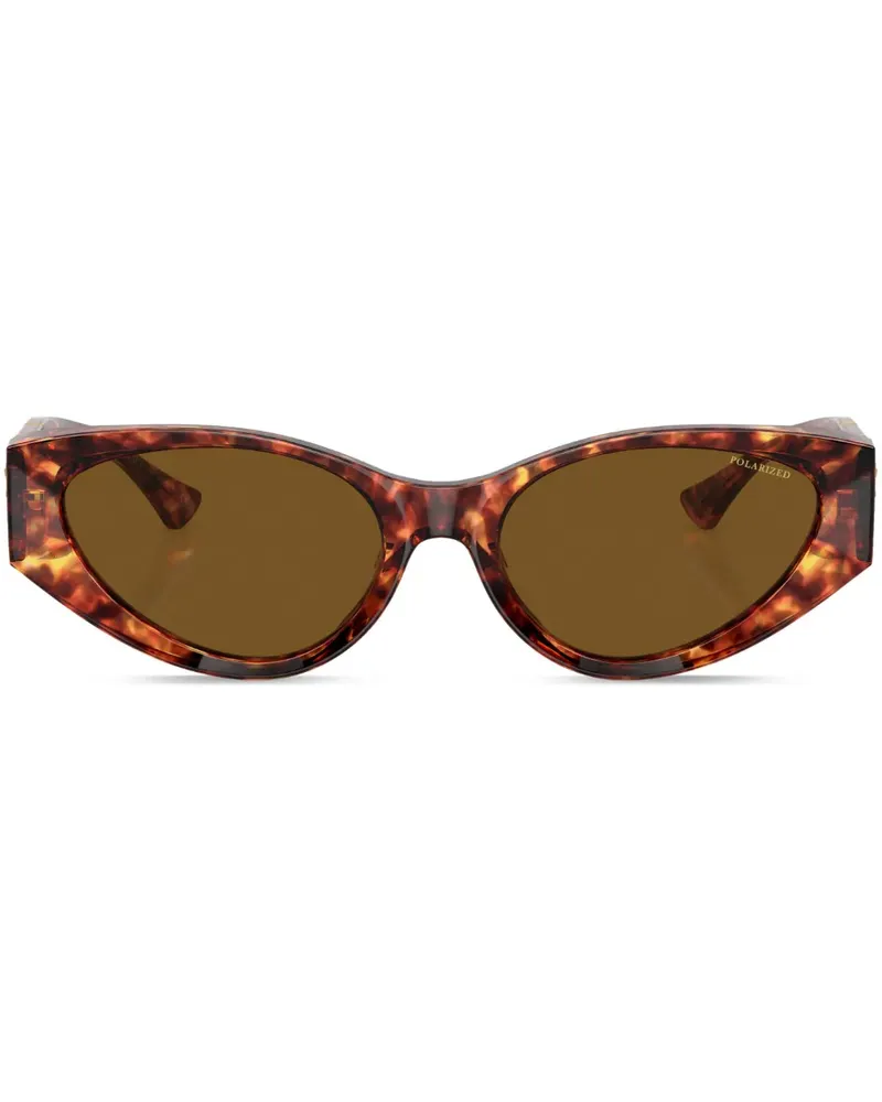 Versace Sonnenbrille mit Cat-Eye-Gestell - Grün Grün