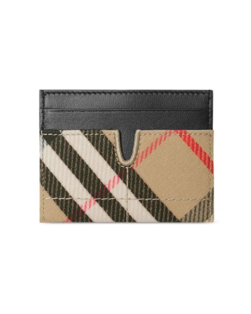 Burberry Check Snip Kartenetui - Nude Nude