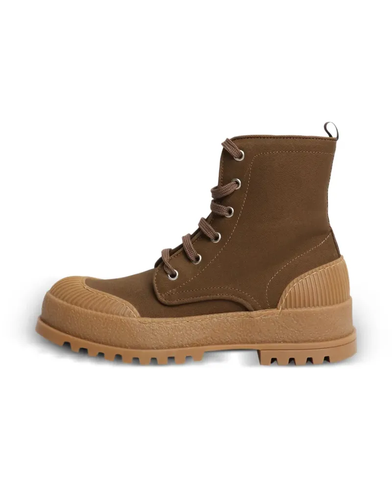 Max Mara Knöchelhohe Schnürstiefel - Braun Braun