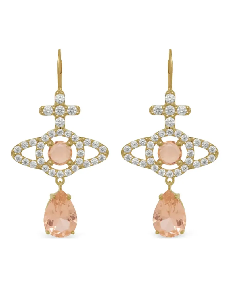 Vivienne Westwood tear-drop earrings - Gold Gold