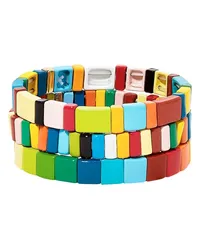 Roxanne Assoulin Rainbow Brite' Armbänder-Set Blau