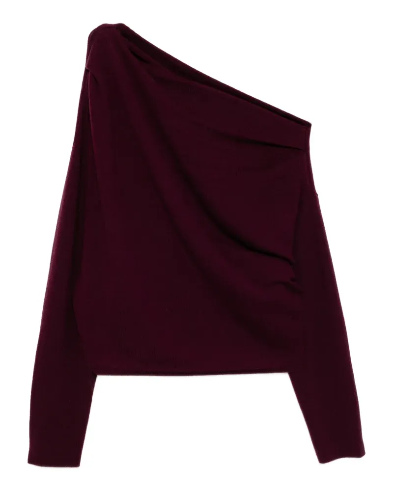 The Sei Drapierter Pullover - Violett Violett
