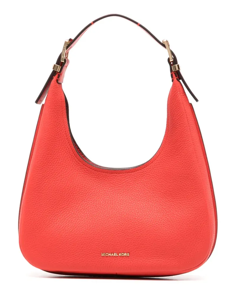 Michael Kors Schultertasche mit Logo-Patch - Rot Rot