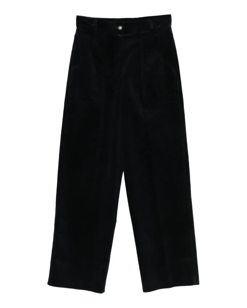 forte_forte Hose aus Cord - Blau Blau
