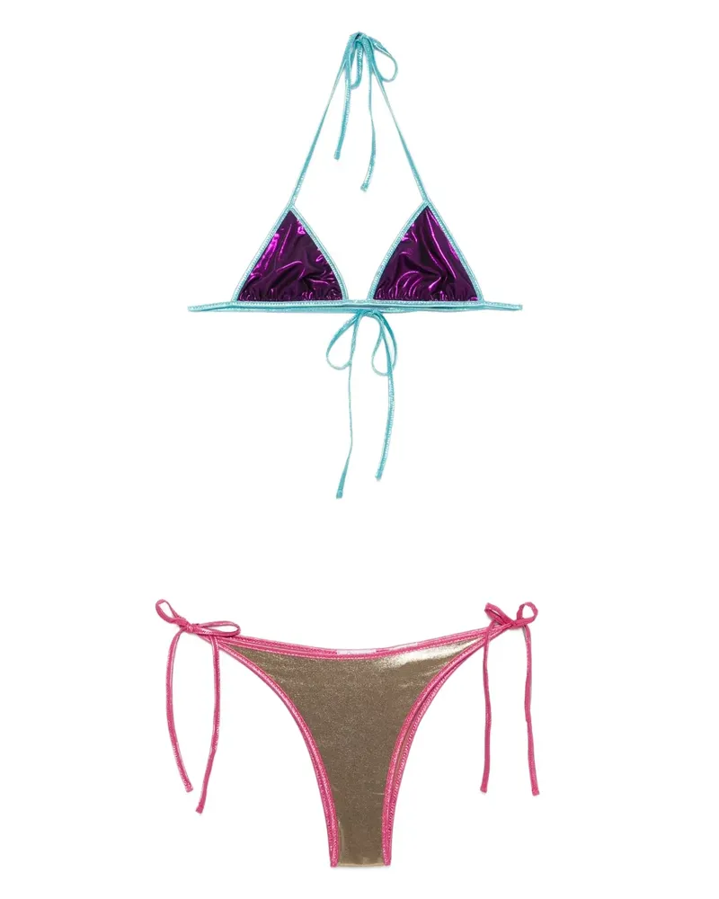 Oséree Triangel-Bikini - Blau Blau