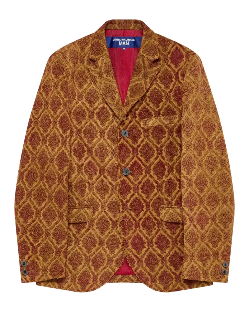 Junya Watanabe Sakko mit Print - Gelb Gelb