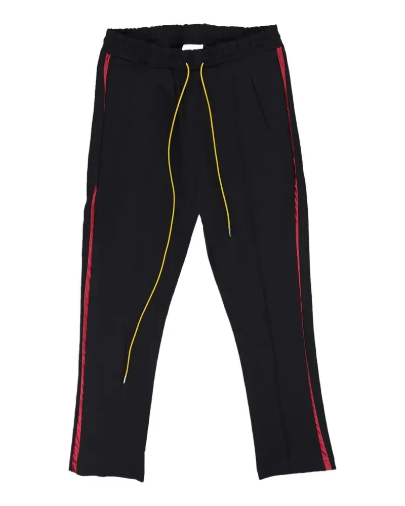 RHUDE Traxedo Jogginghose mit Seitenstreifen - Schwarz Schwarz