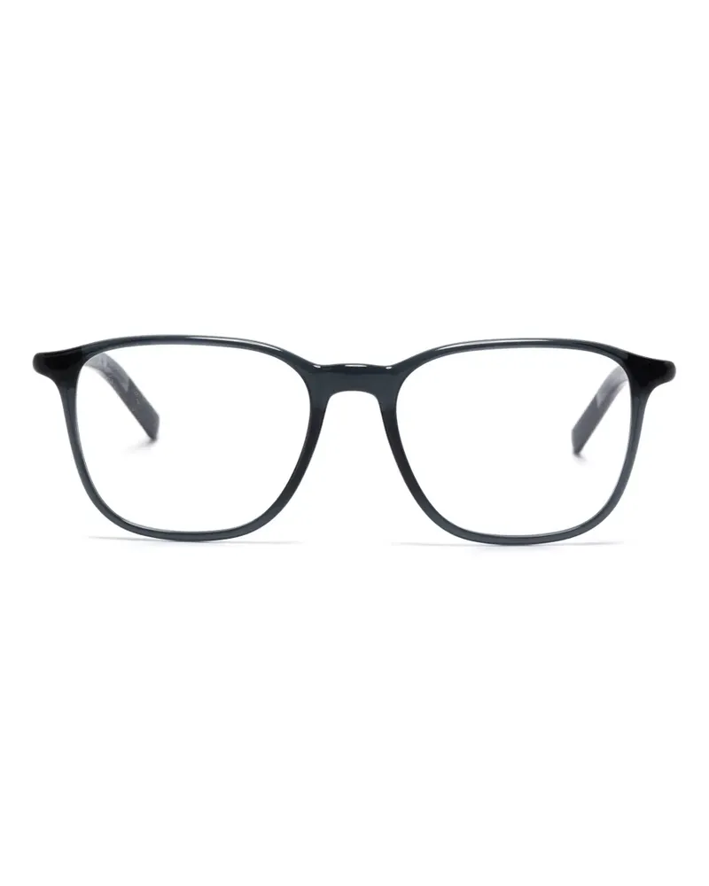Montblanc Brille mit eckigem Gestell - Schwarz Schwarz