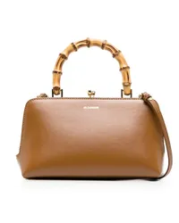 Jil Sander Mini Goji Tasche Braun