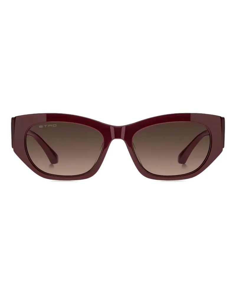 Etro Tailoring Sonnenbrille mit Cat-Eye-Gestell - Rot Rot