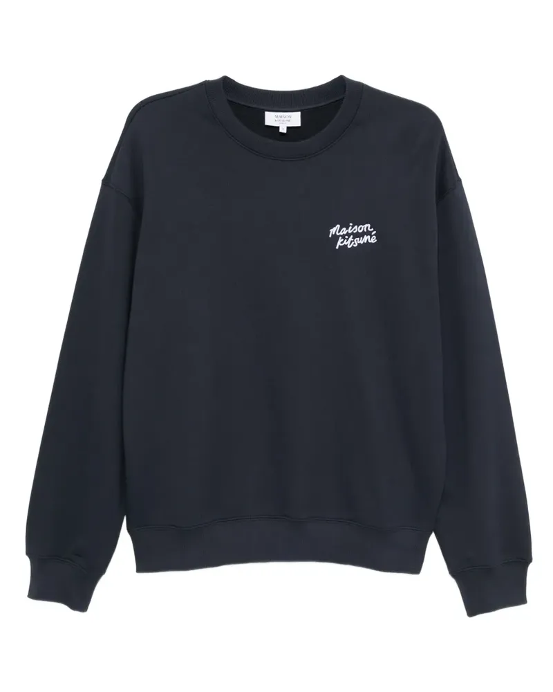 Kitsuné Handwriting Sweatshirt - Blau Blau