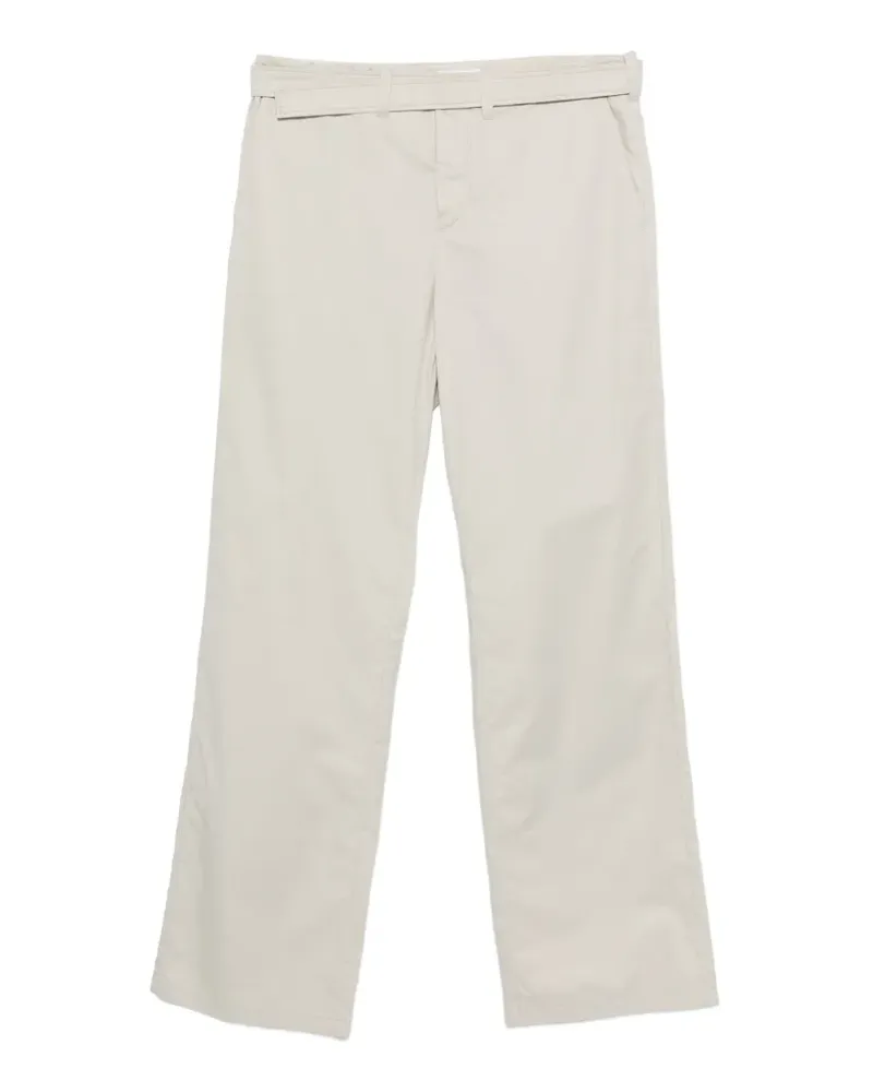 Rier belted straight-leg trousers - Grau Grau