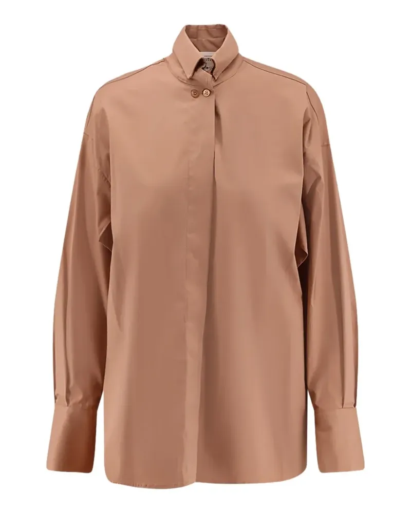 Semicouture Geknöpftes Hemd mit Cut-Out - Rosa Rosa