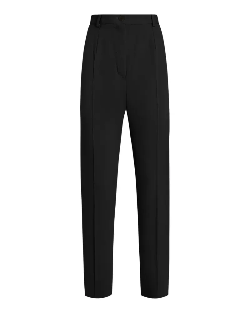 Dolce & Gabbana wool gabardine trousers - Schwarz Schwarz