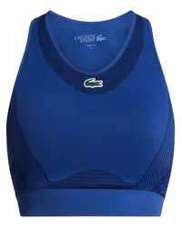 Lacoste Nachtloser Sport-BH mit Logo-Stickerei Blau