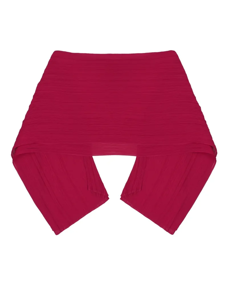 Issey Miyake Plissierter Schal - Rosa Rosa