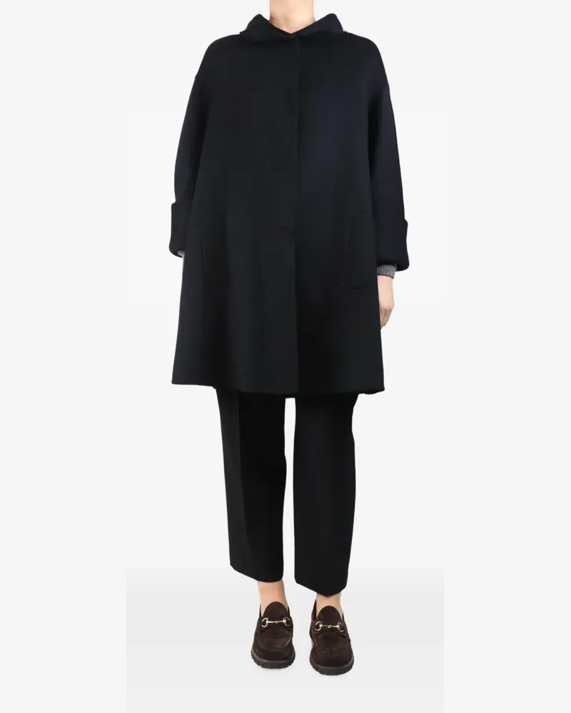 Maurizio Pecoraro button-fastening single-breasted coat - Braun Braun