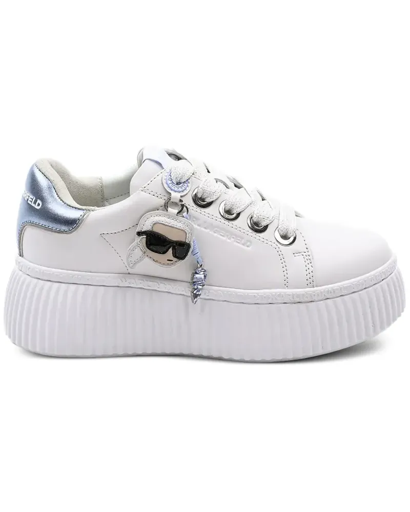 Karl Lagerfeld Krepper Ikonic Sneakers - Weiß Weiß