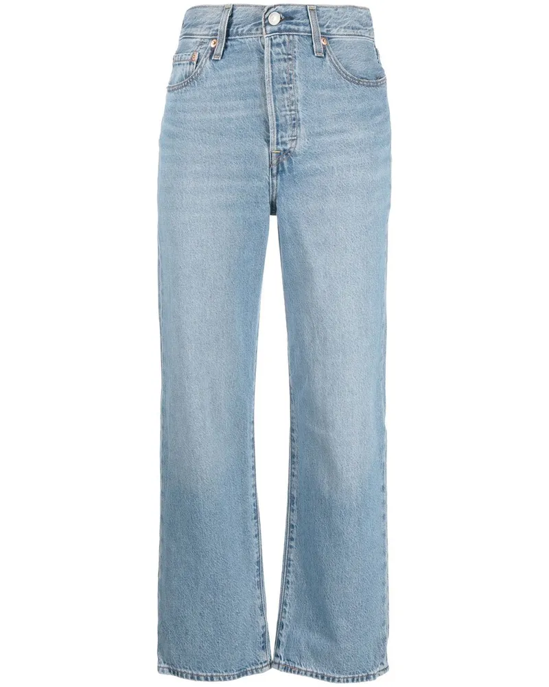 Levi's Gerade Ribcage Jeans - Blau Blau