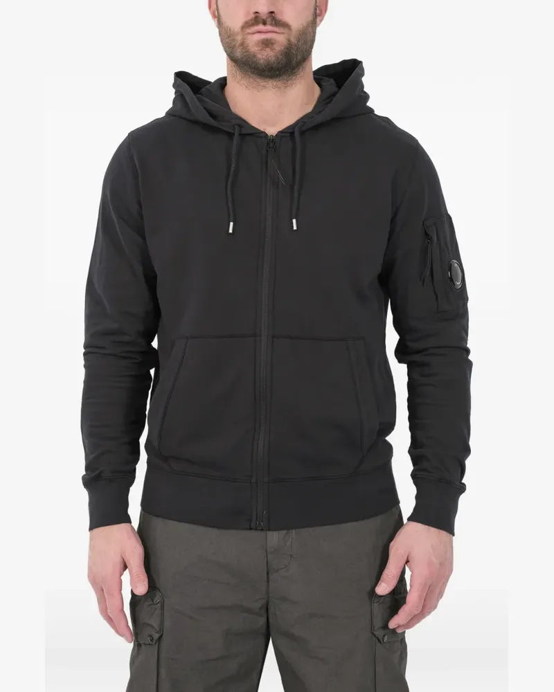 C.P. Company hooded zip jacket - Blau Blau