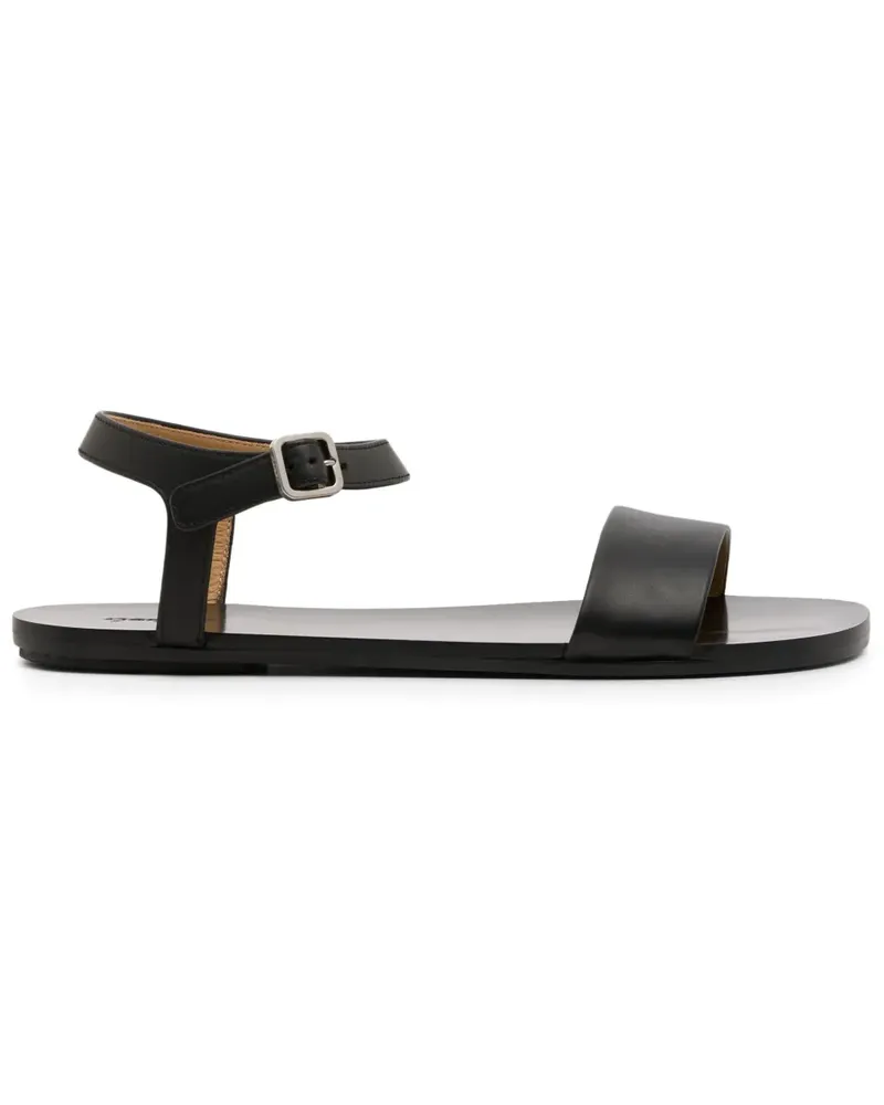 Marsèll Sandalen aus Leder - Schwarz Schwarz