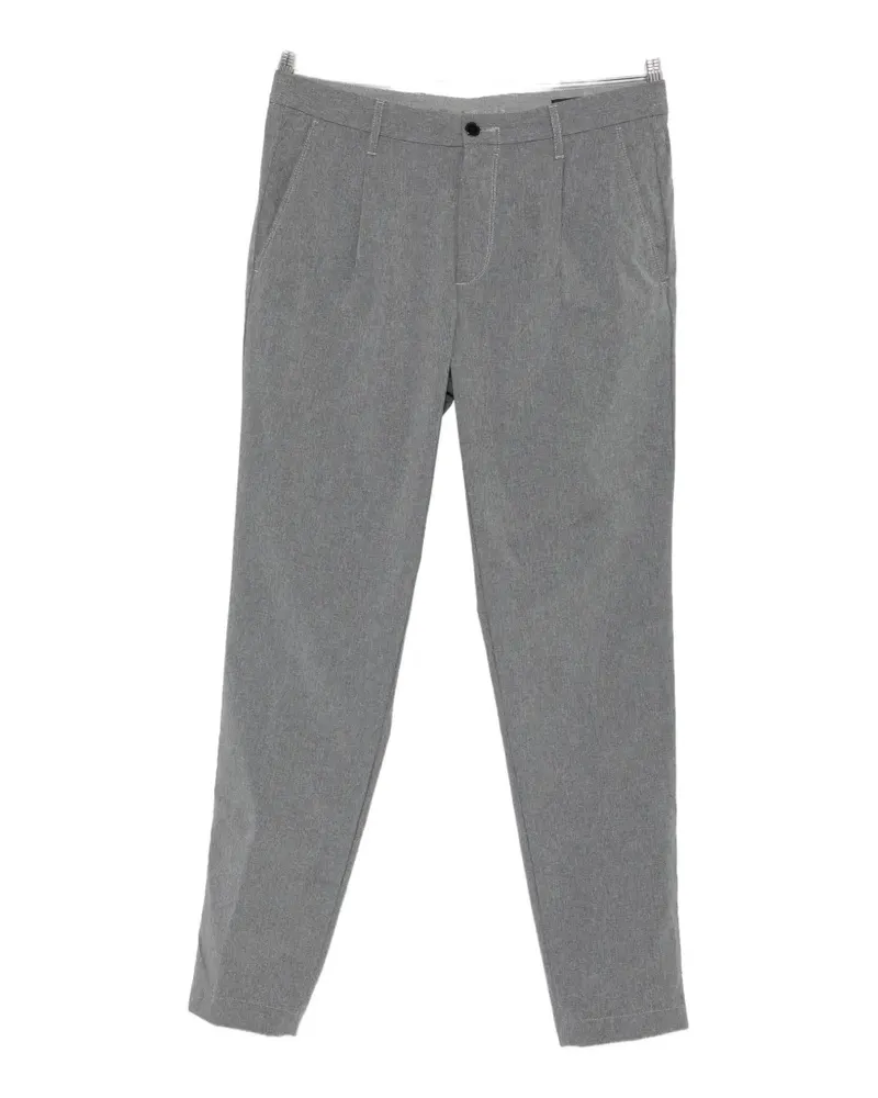 Karl Lagerfeld KL-Calvin zip-up trousers - Grau Grau
