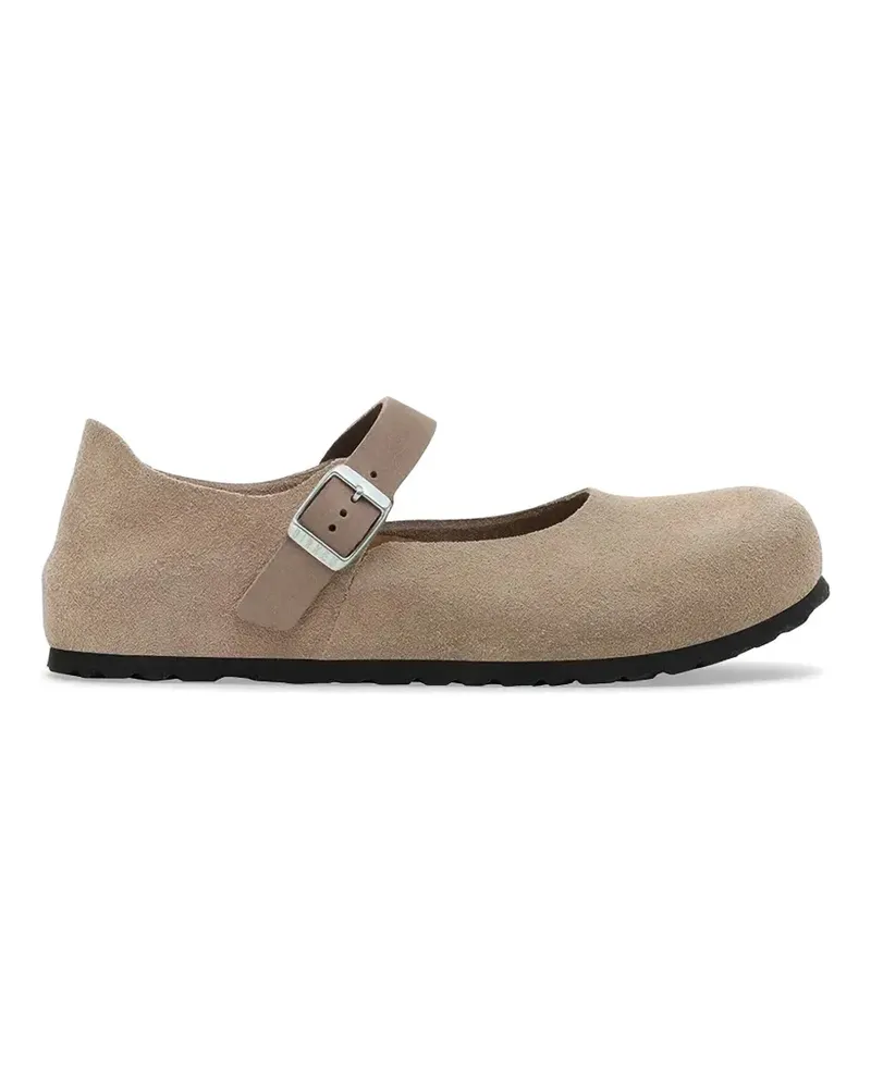 Birkenstock Mantova buckle-fastening ballet flats - Braun Braun
