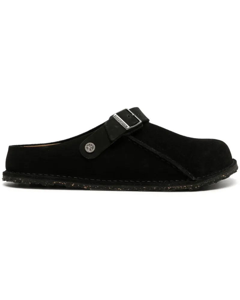 Birkenstock Lutry Premium Slipper - Schwarz Schwarz