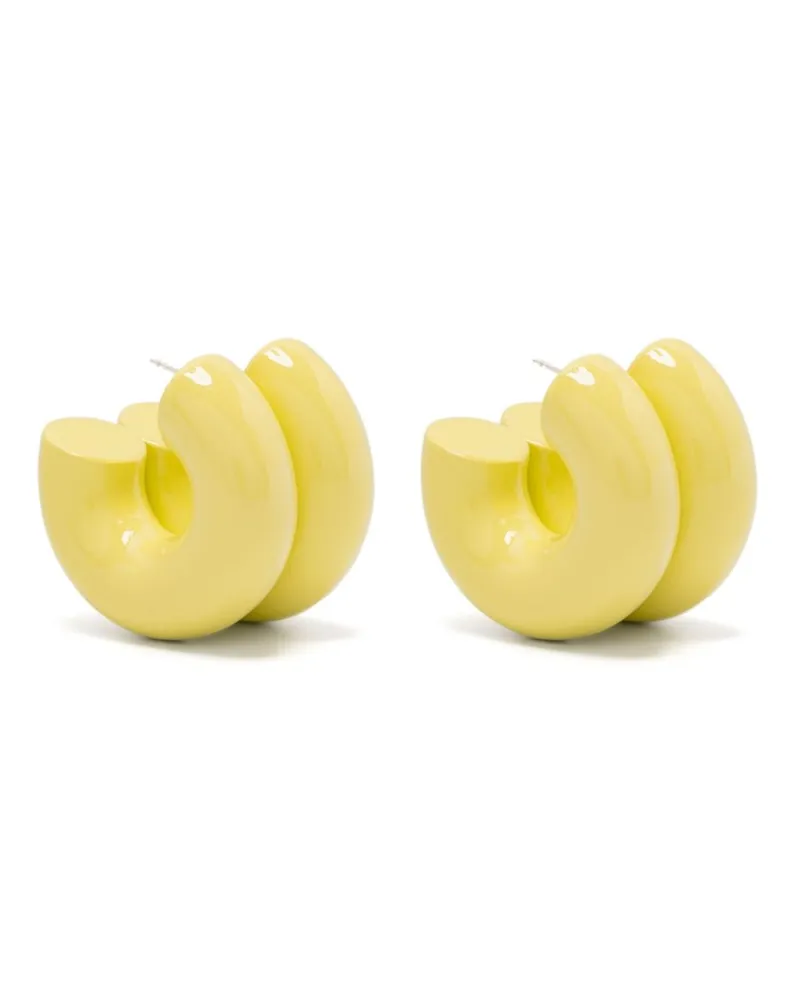 UNCOMMON MATTERS Billow Ohrringe - Gelb Gelb