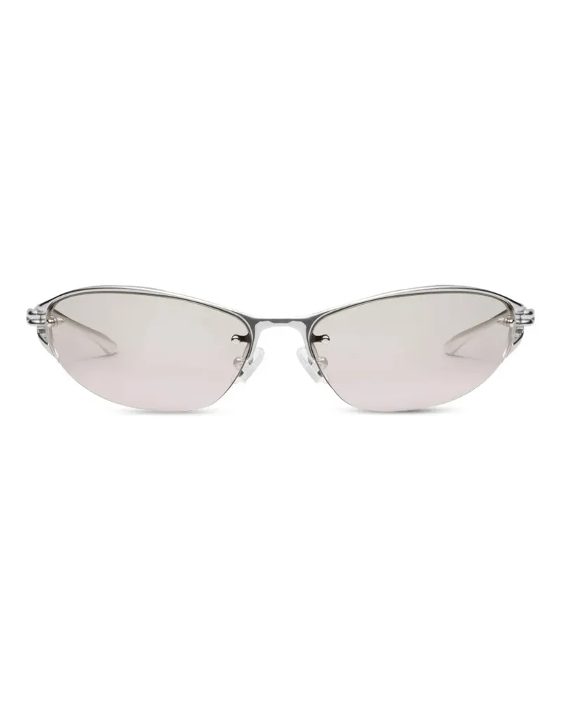 Gentle Monster Futura 02 (BRG) Sonnenbrille - Silber Silber