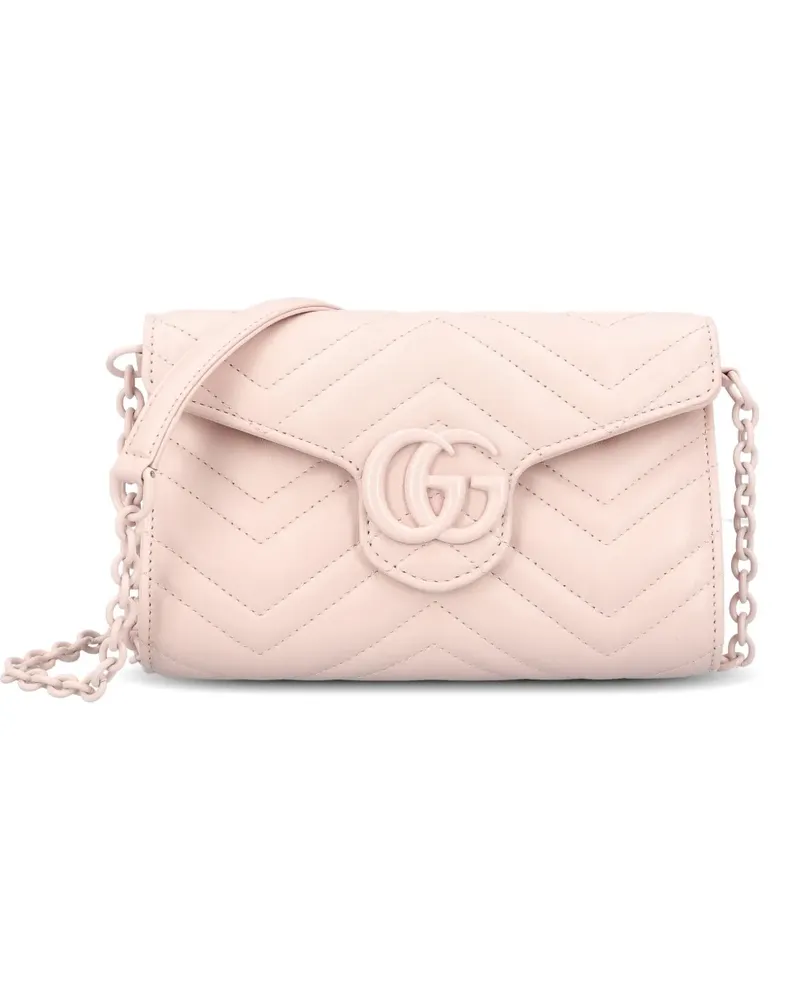 Gucci GG Marmont Schultertasche - Rosa Rosa